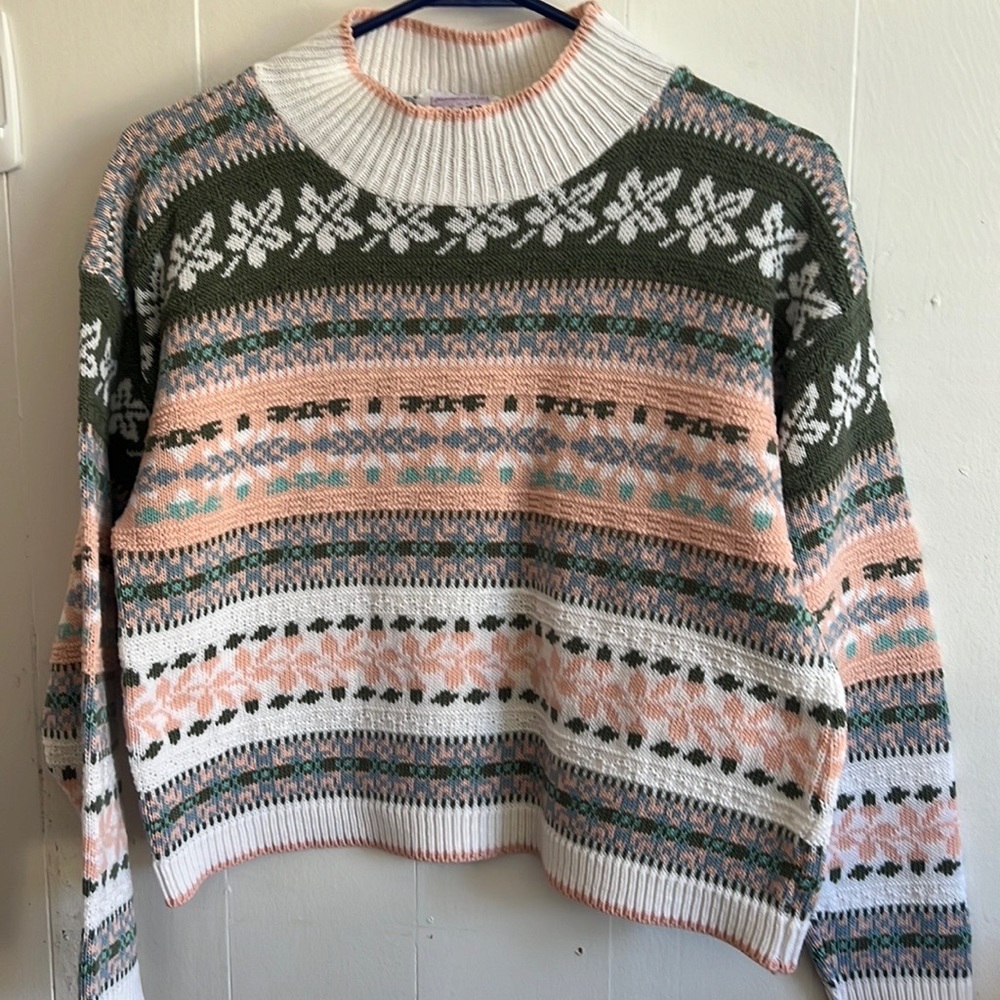 Arielle fair isle sweater
